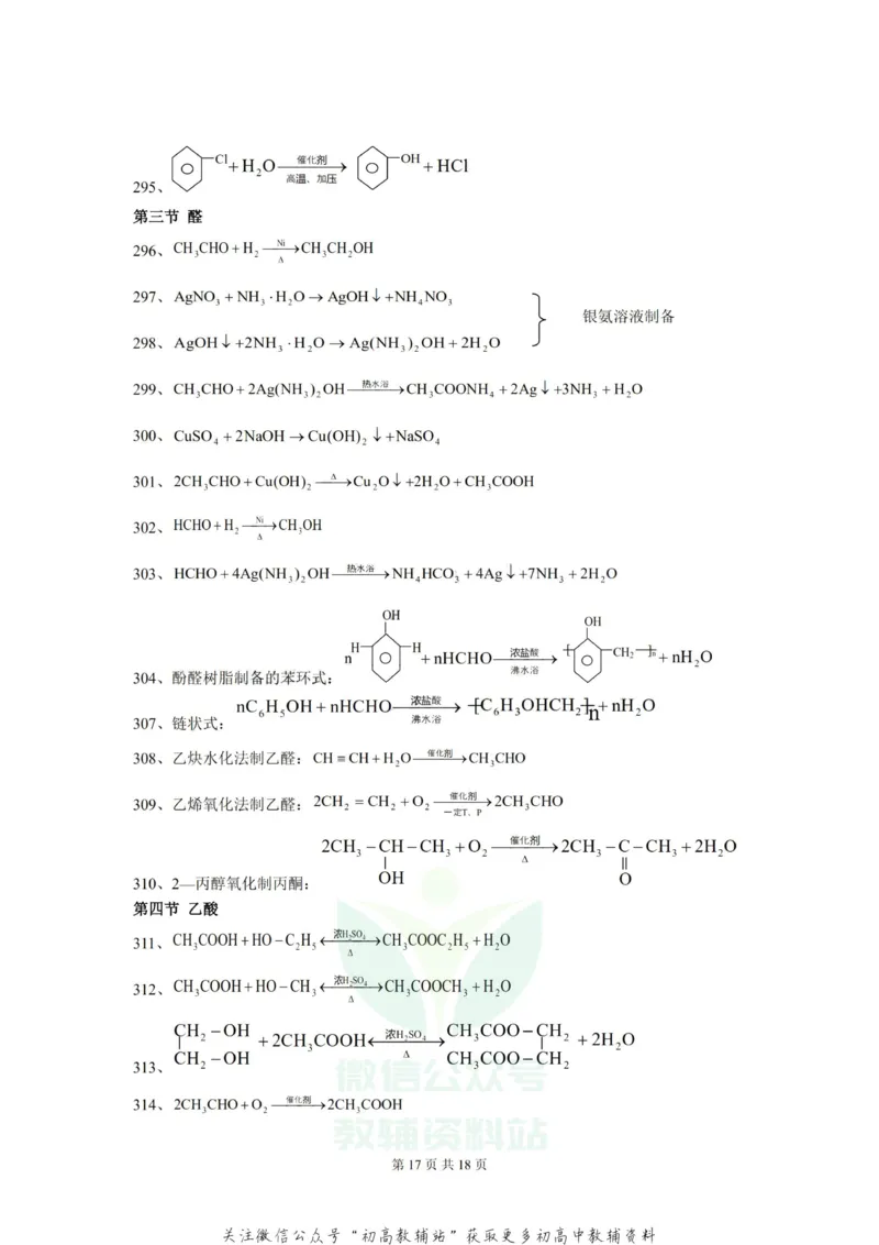 方程式高中化学方程式大全(绝对全)_高中全科精选资料包_化学精选资料包_资料干货