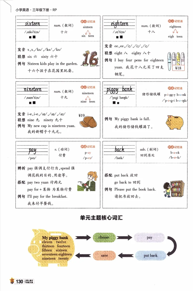 2026春《教材帮》人教英语PEP3下_21练习题+试卷合集多套完整版_-26春《教材帮》_3-6下册_26春三下新课预习英语