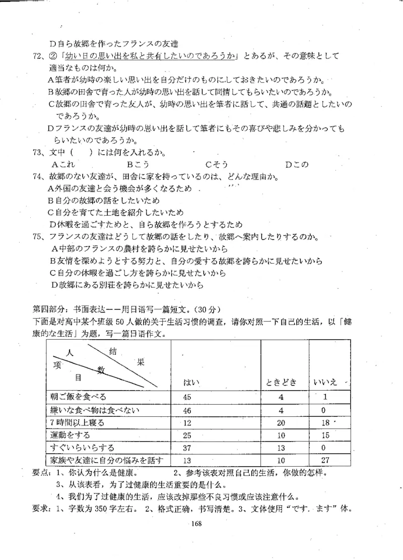 高考日语备考用书Ⅲ_高中课本电子全科人教版语数英政历地物化生必修选修全套课本PPT_高中日语_高考日语备考用书+音频