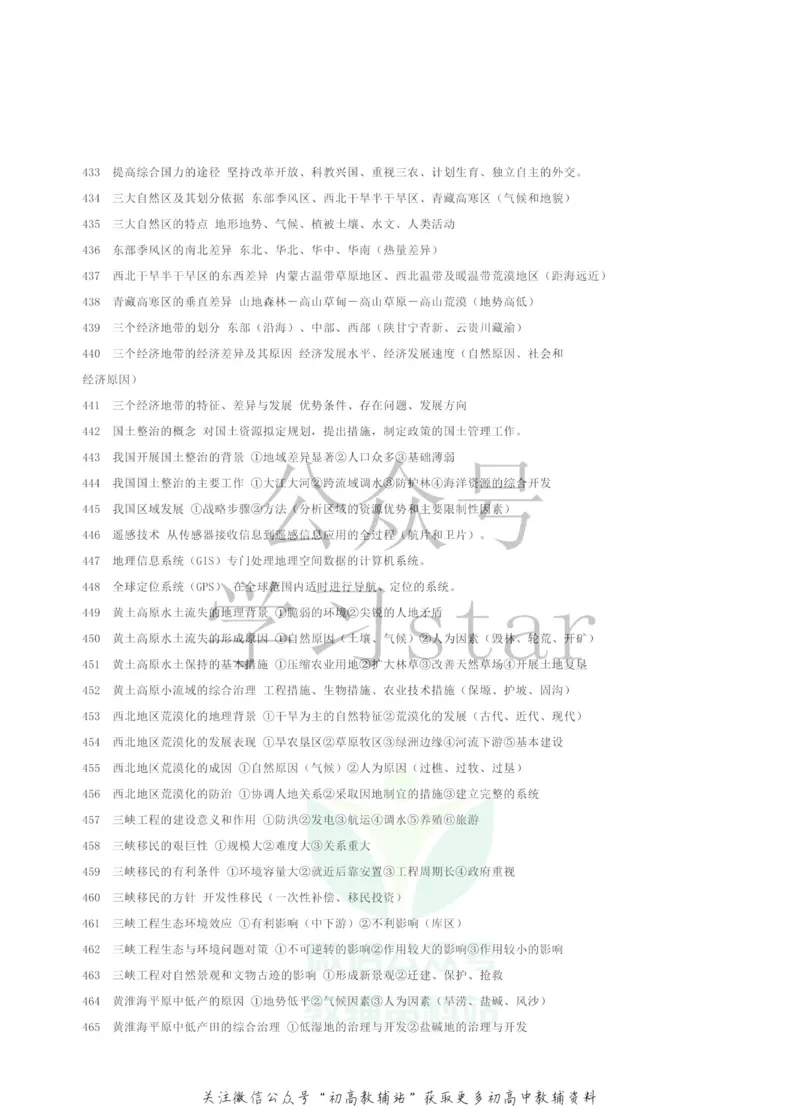高中地理690个知识点汇总_高中全科精选资料包_地理精选资料包_资料干货