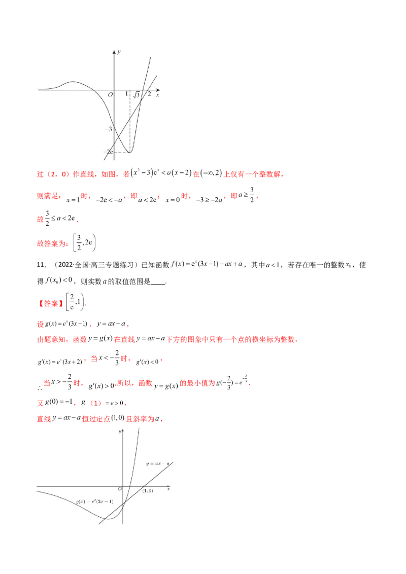 第08讲拓展一：分离变量法解决导数问题(精讲+精练）（教师版）_2.2025数学总复习_2023年新高考资料_一轮复习_2023新高考数学一轮复习（新教材新高考）