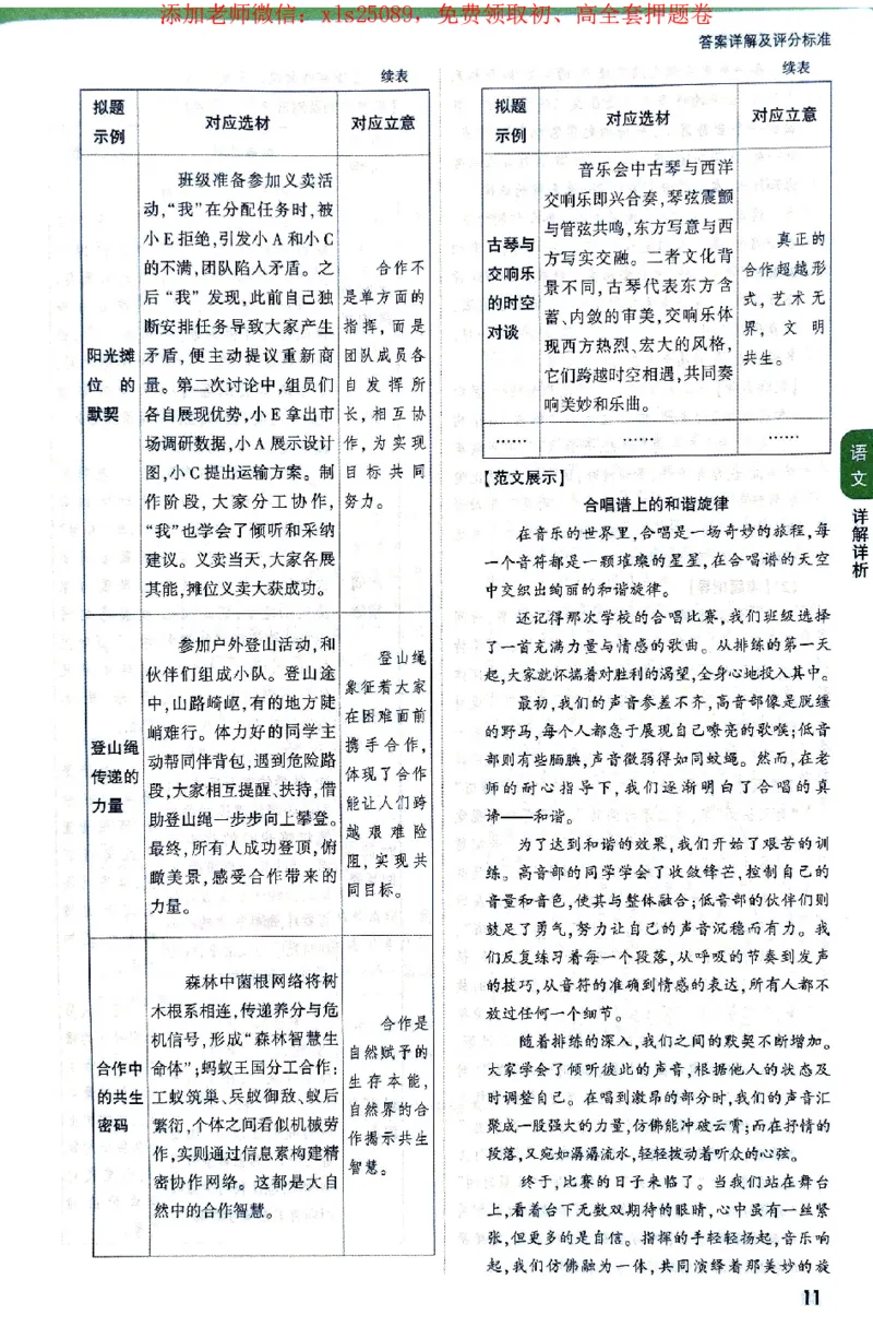 2025《万唯中考&bull;北京定心卷》答案解析_初中资料合集_万唯2025版万唯中考《定心卷》全国地方版实时更新（已更11省）_2025万唯中考《定心卷》5科（北京）