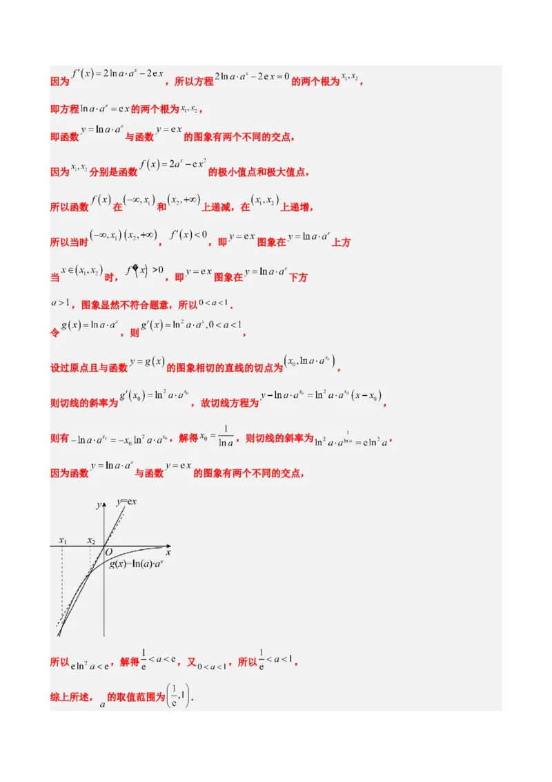 第16练导数与函数的极值、最值（精练：基础+重难点）一轮复习讲义2024年高考数学高频考点题型归纳与方法总结（新高考通用）解析版_2.2025数学总复习_2024年新高考资料