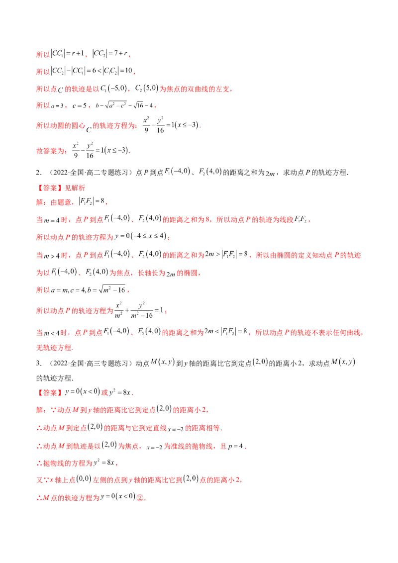 第12讲平面解析几何章节总结(精讲）（教师版）_2.2025数学总复习_2023年新高考资料_一轮复习_2023新高考数学一轮复习（新教材新高考）