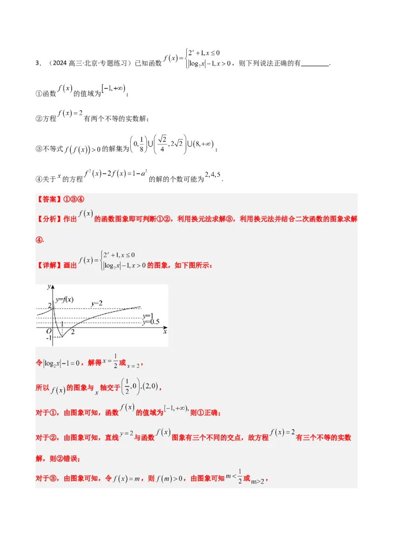 第12练函数的图像（精练：基础+重难点）-2025年高考数学一轮复习讲义及高频考点归纳与方法总结（新高考通用）解析版_2.2025数学总复习_2025年新高考资料_一轮复习