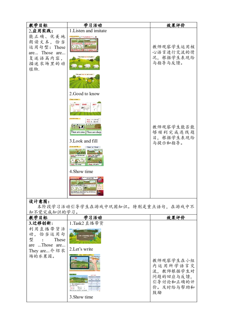 教案_2026春人教四下_29赠送其它资料_旧版四下资料包_大单元教学课件+教学设计-K58_Unit4_Unit4AtthefarmBreadandwrite