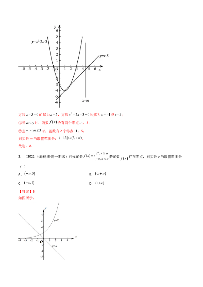 第08讲函数与方程(精讲+精练）（教师版）_2.2025数学总复习_2023年新高考资料_一轮复习_2023新高考数学一轮复习（新教材新高考）