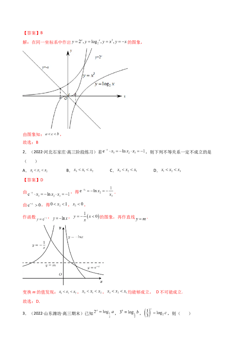 第08讲函数与方程(精讲+精练）（教师版）_2.2025数学总复习_2023年新高考资料_一轮复习_2023新高考数学一轮复习（新教材新高考）