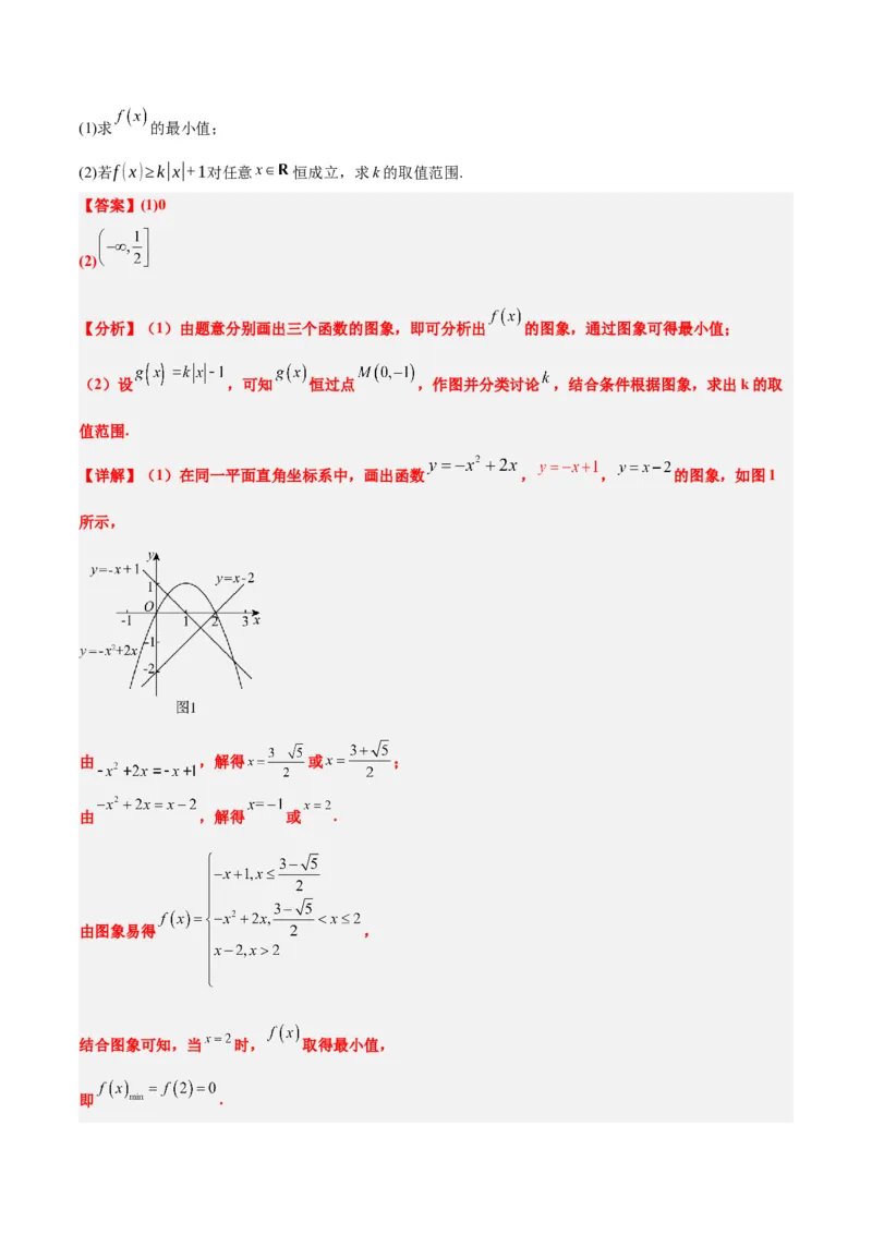 第12练函数的图像（精练：基础+重难点）一轮复习讲义2024年高考数学高频考点题型归纳与方法总结（新高考通用）解析版_2.2025数学总复习_2024年新高考资料_1.2024一轮复习