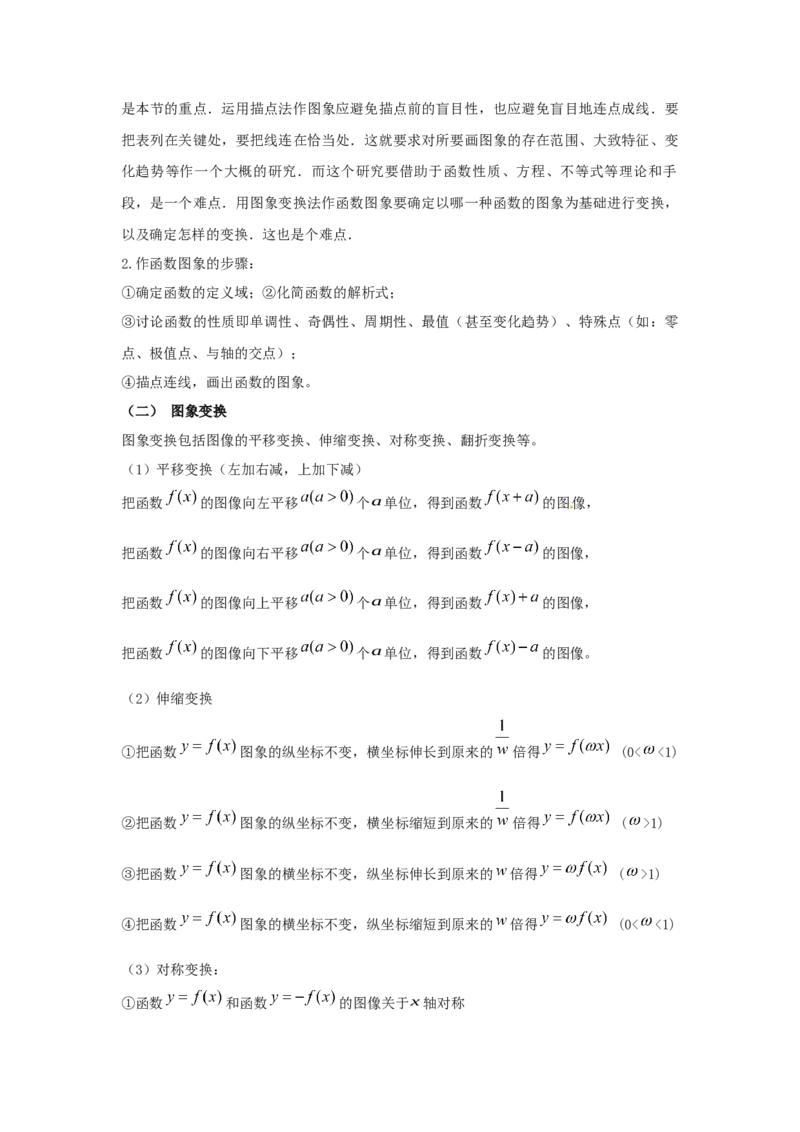 第10讲函数的图像（原卷版）_2.2025数学总复习_2023年新高考资料_一轮复习_2023年高考数学一轮复习考点精讲练+易错题型（新高考专用）