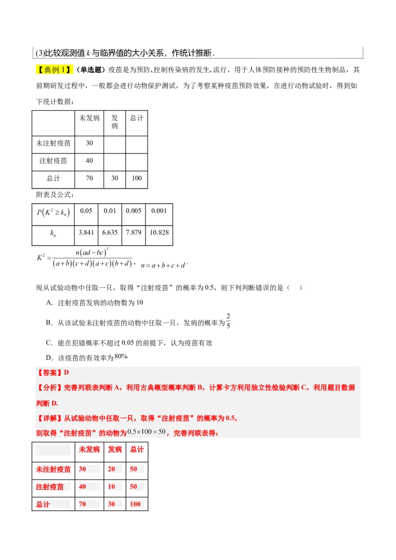 第49讲成对数据的统计分析（精讲）一轮复习讲义2024年高考数学高频考点题型归纳与方法总结（新高考通用）解析版_2.2025数学总复习_2024年新高考资料_1.2024一轮复习