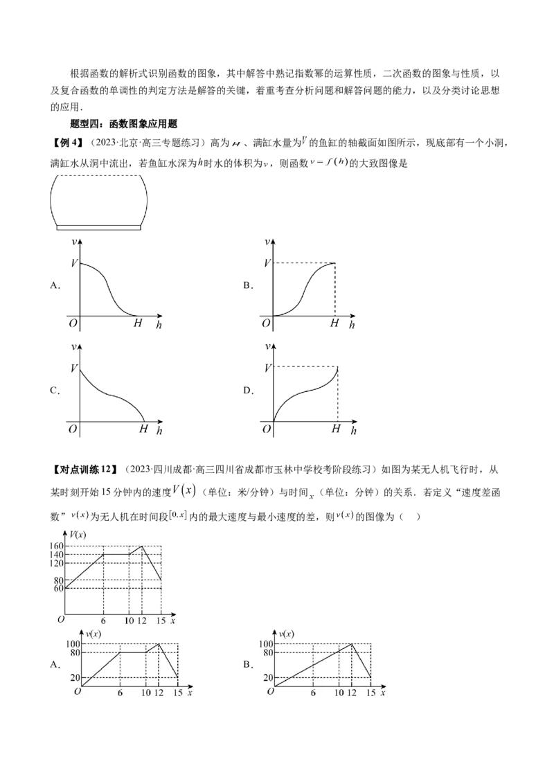 第06讲函数的图象（讲义）（原卷版）_2.2025数学总复习_2024年新高考资料_1.2024一轮复习_2024年高考数学一轮复习讲练测（新教材新高考）_第二章函数与基本初等函数