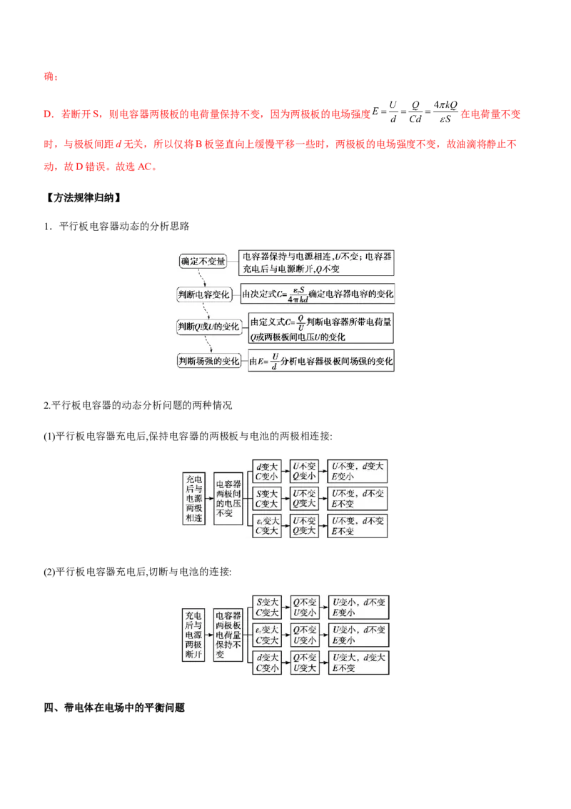 专题07电场带电粒子在电场中的运动（精讲）_4.2025物理总复习_赠品通用版（老高考）复习资料_二轮复习_2023年高考物理二轮复习讲练测（全国通用）288435117