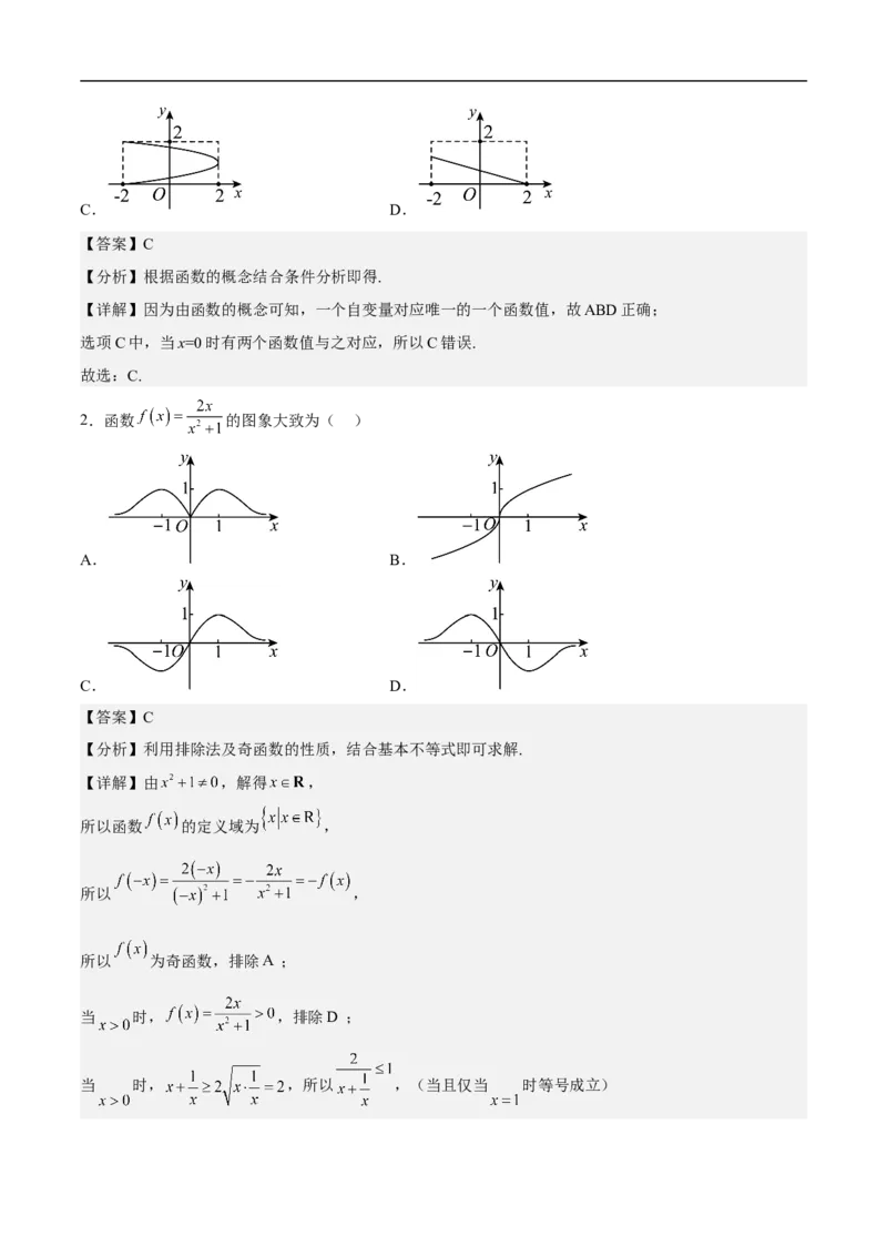 第25讲数形结合思想（教师版）_2.2025数学总复习_2023年新高考资料_二轮复习_备战2023年高考数学二轮复习对点题型（新高考专用）_第25讲数形结合思想