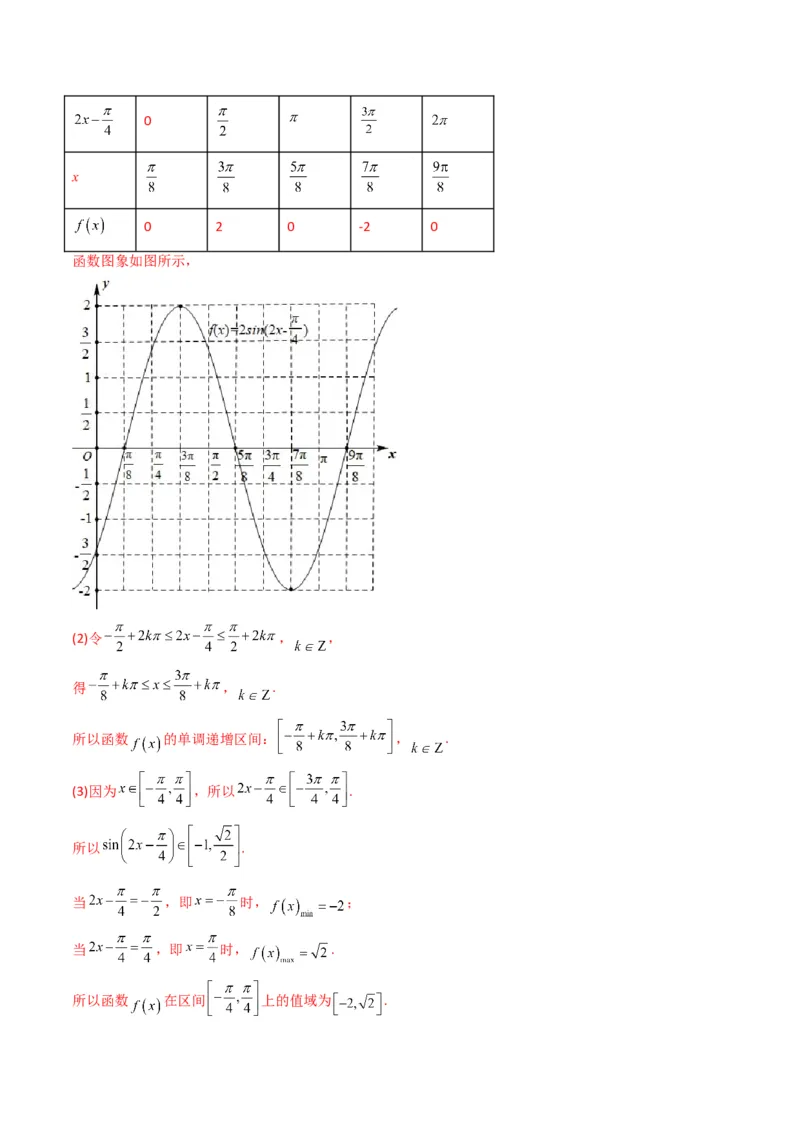 第1讲三角函数的图象与性质(解析版）_2.2025数学总复习_2023年新高考资料_二轮复习_备战2023年高考数学二轮复习专题讲练（新高考版）_专题二三角函数与解三角形