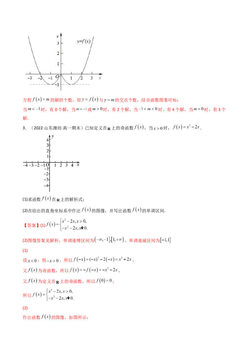 第07讲函数的图象(精讲+精练）（教师版）_2.2025数学总复习_2023年新高考资料_一轮复习_2023新高考数学一轮复习（新教材新高考）