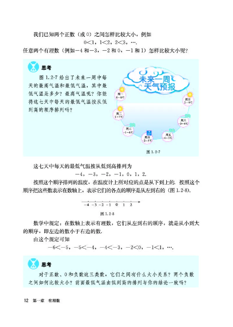 人教版7年级数学上册高清教材_初中数学_七年级数学上册（人教版）_老课标资料
