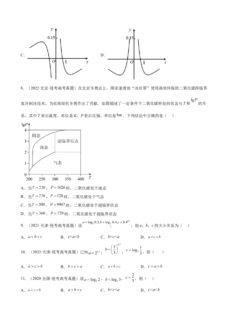 第11讲对数与对数函数（精讲）一轮复习讲义2024年高考数学高频考点题型归纳与方法总结（新高考通用）原卷版_2.2025数学总复习_2024年新高考资料_1.2024一轮复习