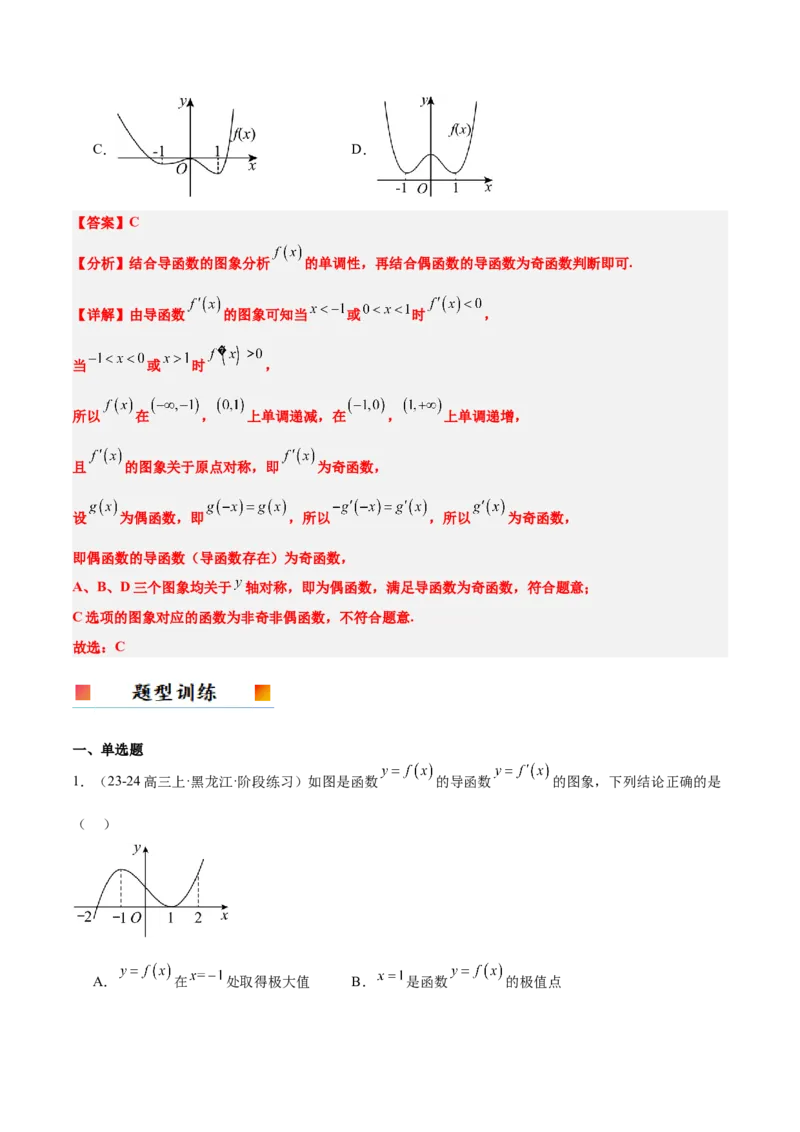 第15讲导数与函数的单调性（精讲）-2025年高考数学一轮复习讲义及高频考点归纳与方法总结（新高考通用）解析版_2.2025数学总复习_2025年新高考资料_一轮复习