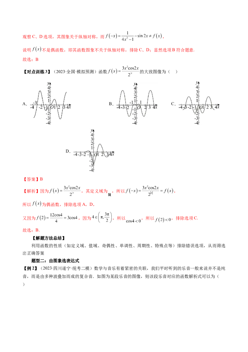 第06讲函数的图象（讲义）（解析版）_2.2025数学总复习_2024年新高考资料_1.2024一轮复习_2024年高考数学一轮复习讲练测（新教材新高考）_第二章函数与基本初等函数
