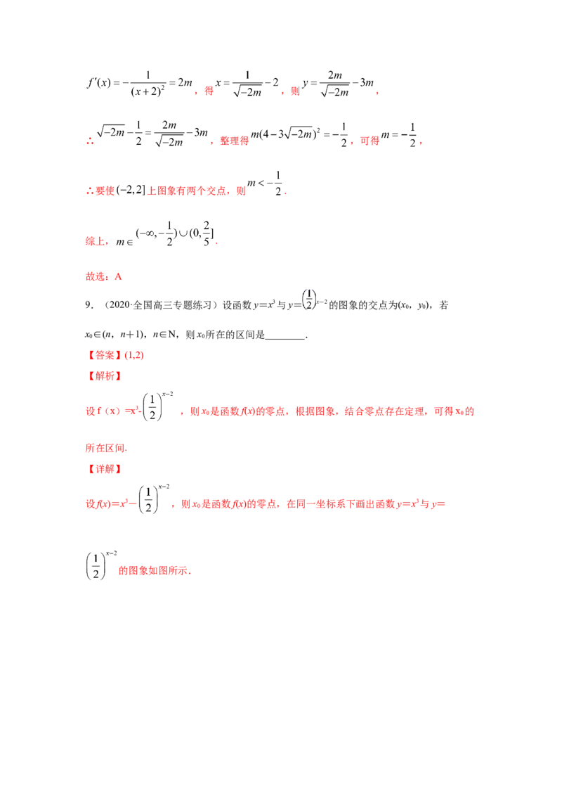 第15讲函数与方程（解析版）_2.2025数学总复习_2023年新高考资料_一轮复习_2023年高考数学一轮复习考点精讲练+易错题型（新高考专用）