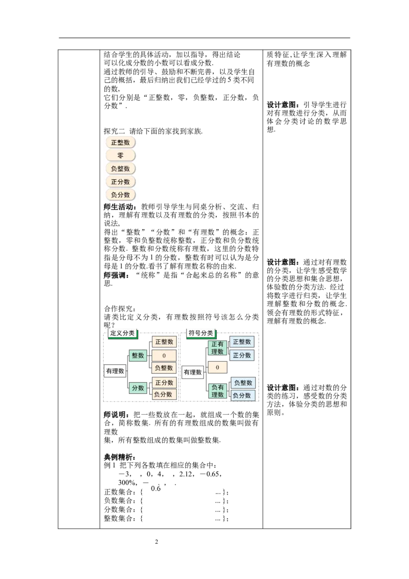 1.2.1有理数--教案_初中数学人教版_7上-初中数学人教版_7上-初中数学人教版（旧版）赠送_04教案（多套）_教案（第1套）新课标_第1章有理数教案