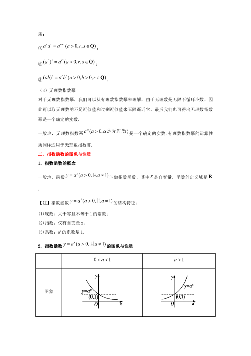 第12讲指数函数（解析版）_2.2025数学总复习_2023年新高考资料_一轮复习_2023年高考数学一轮复习考点精讲练+易错题型（新高考专用）
