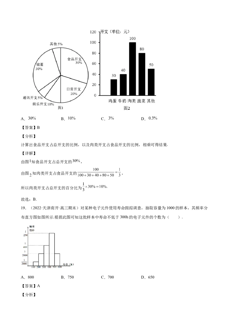 第26讲统计（解析版）_2.2025数学总复习_赠品通用版（老高考）复习资料_一轮复习_通用版2023届数学高考一轮教案（Word版，含解析）