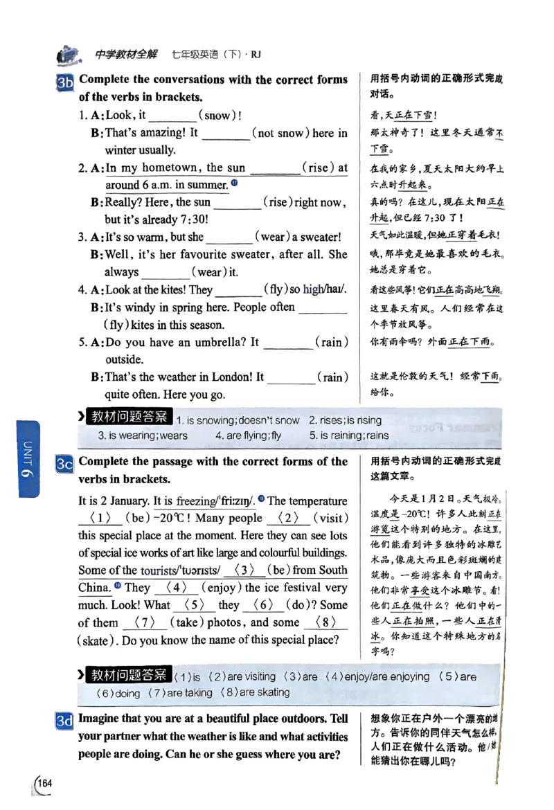 01-2025《初中教材全解》英语七下(人教)_新人教版7下英语学习资料包_14.配套教辅练习