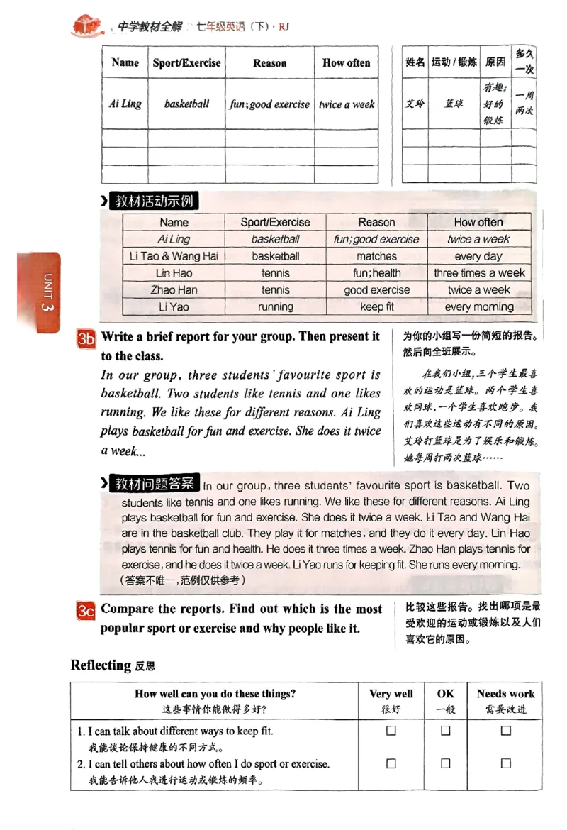 01-2025《初中教材全解》英语七下(人教)_新人教版7下英语学习资料包_14.配套教辅练习