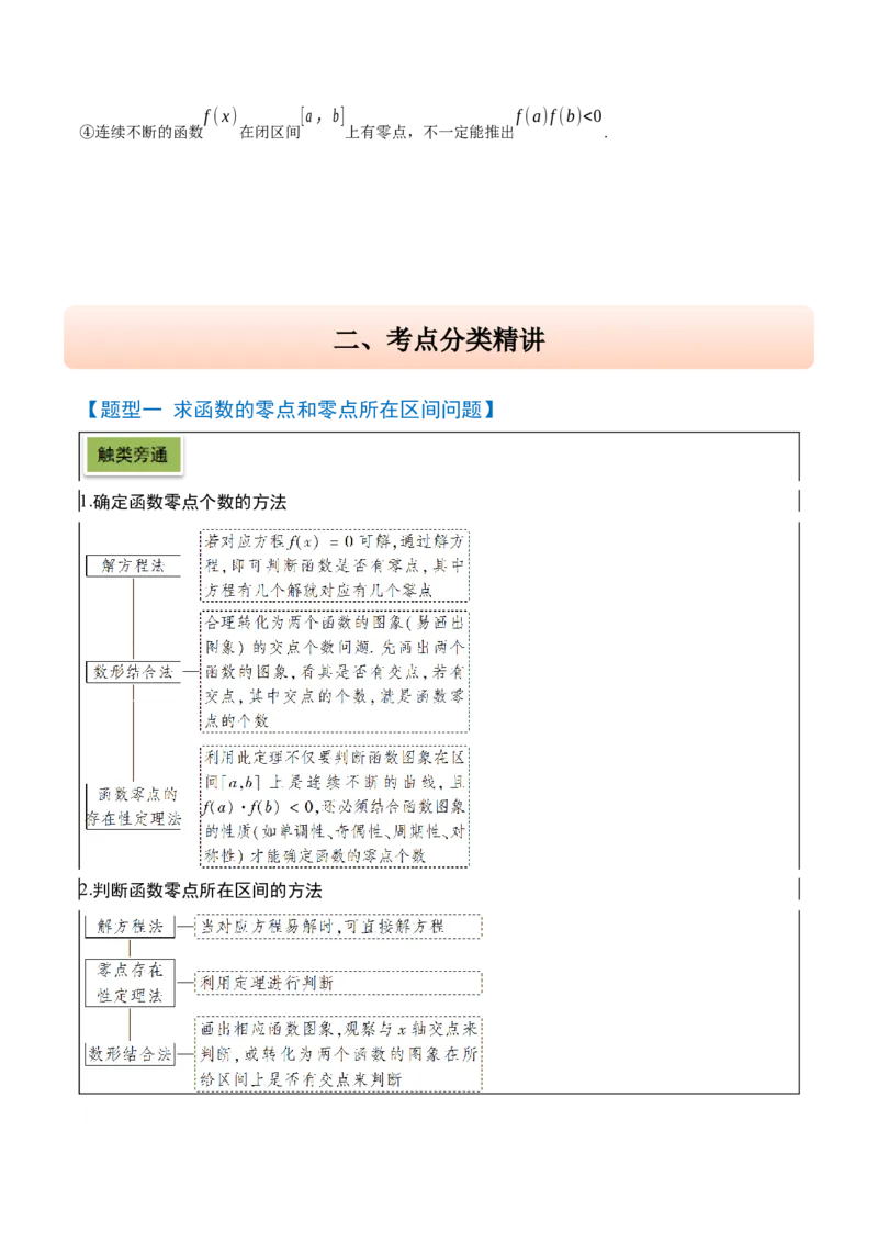 第13讲函数与方程及函数模型的应用（精讲）-2025年高考数学一轮复习讲义及高频考点归纳与方法总结（新高考通用）解析版_2.2025数学总复习_2025年新高考资料_一轮复习