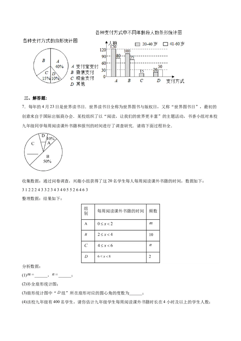 10.2.2直方图（2）分层作业（原卷版）_初中数学人教版_7下-初中数学人教版_7下-初中数学人教版（旧版）赠送_06习题试卷_1同步练习_同步练习（第2套）
