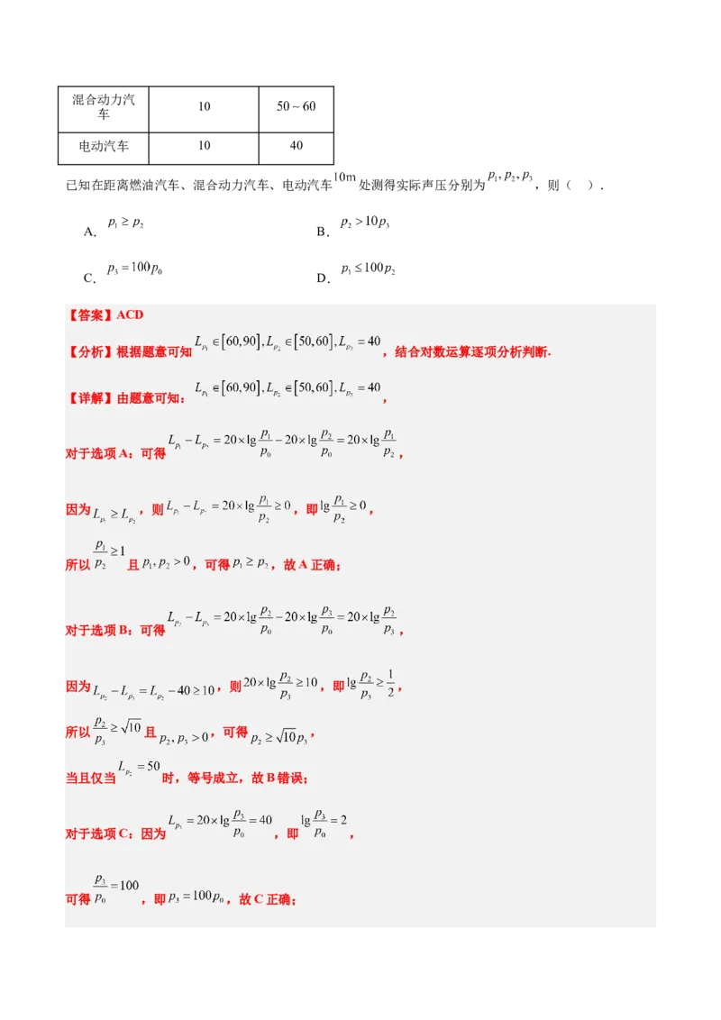 第11练对数与对数函数（精练：基础+重难点）-2025年高考数学一轮复习讲义及高频考点归纳与方法总结（新高考通用）解析版_2.2025数学总复习_2025年新高考资料_一轮复习