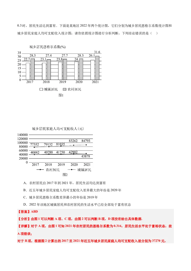 第47练随机抽样（精练：基础+重难点）一轮复习讲义2024年高考数学高频考点题型归纳与方法总结（新高考通用）解析版_2.2025数学总复习_2024年新高考资料_1.2024一轮复习
