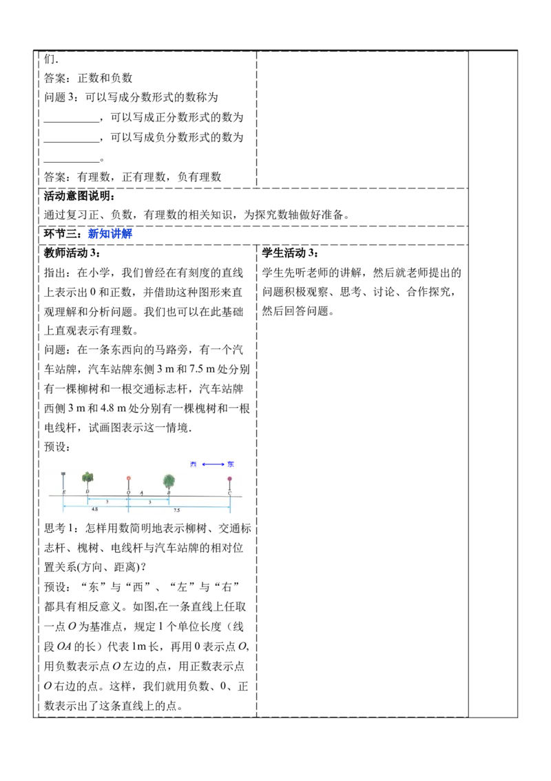 1.2.2数轴-教案_初中数学人教版_7上-初中数学人教版_7上-初中数学人教版（新版）_01课件+教案+练习（大单元设计）_教案