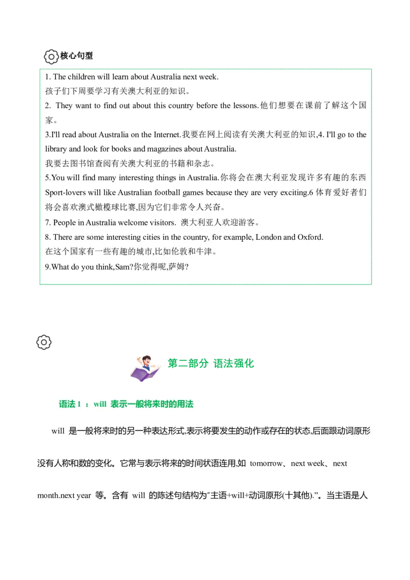 Unit6(知识清单)(译林版三起)_期中总复习