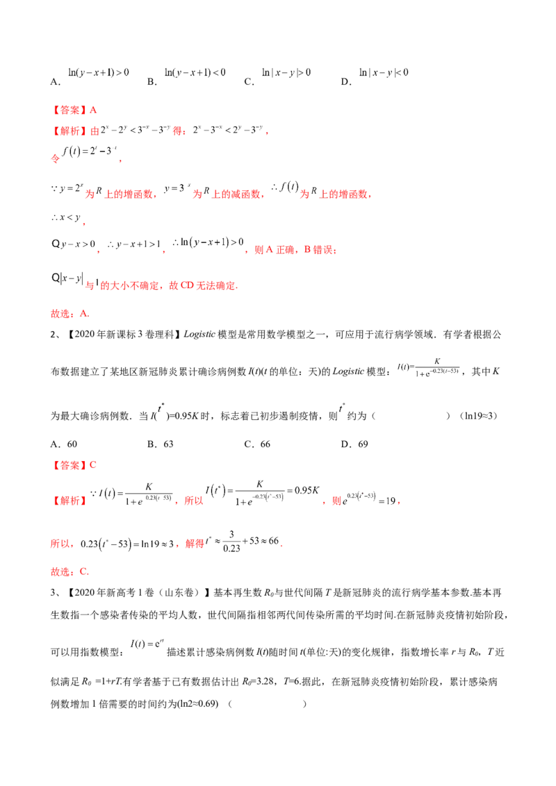 第12讲指数与指数函数（解析版）_2.2025数学总复习_2024年新高考资料_1.2024一轮复习_2024年高考数学一轮复习精品导学案（新高考）