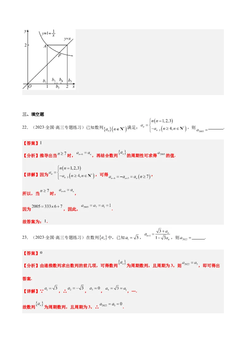第27讲数列的概念（精讲）一轮复习讲义2024年高考数学高频考点题型归纳与方法总结（新高考通用）解析版_2.2025数学总复习_2024年新高考资料_1.2024一轮复习