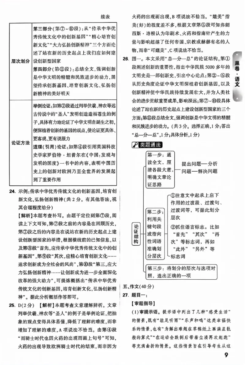 2025《万唯中考&bull;北京黑白卷》5科答案详解详析_初中资料合集_2025《万唯中考&bull;黑白卷》多地方版（更30省）_2025《万唯中考&bull;北京黑白卷》5科