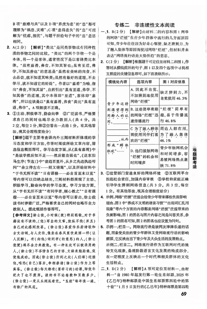 2025《万唯中考&bull;北京黑白卷》5科答案详解详析_初中资料合集_2025《万唯中考&bull;黑白卷》多地方版（更30省）_2025《万唯中考&bull;北京黑白卷》5科