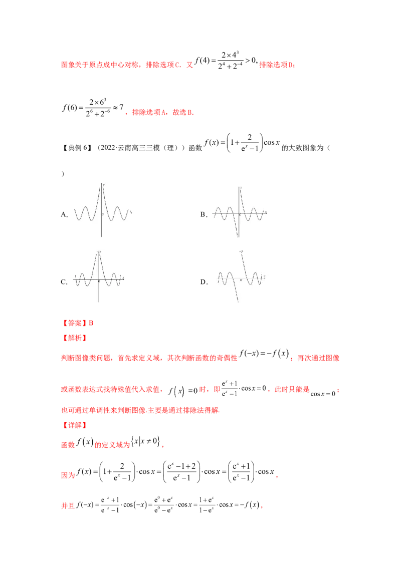 第10讲函数的图像（解析版）_2.2025数学总复习_2023年新高考资料_一轮复习_2023年高考数学一轮复习考点精讲练+易错题型（新高考专用）