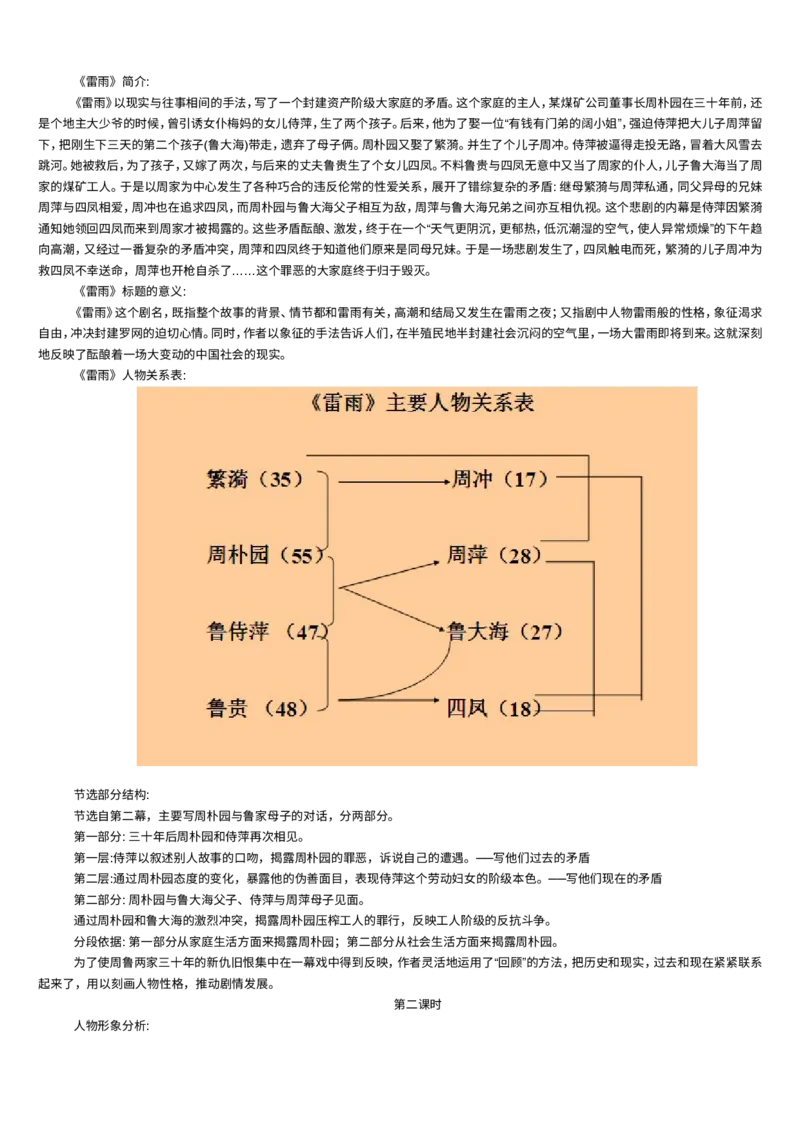 人教版高中语文必修12345全套教案_高语_高中语文_必修上册_高中语文全套资料说课稿_4、新版本-高中语文部编版教案（绿地工作室2024年）_06人教版高中语文必修教案