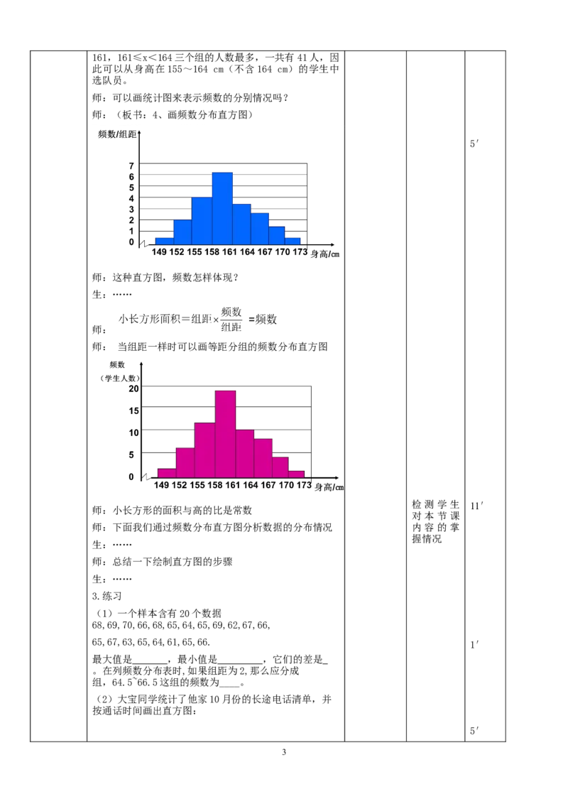 10.2直方图教案（表格式）_初中数学人教版_7下-初中数学人教版_7下-初中数学人教版（旧版）赠送_04教案（多套）_教案（赠送）