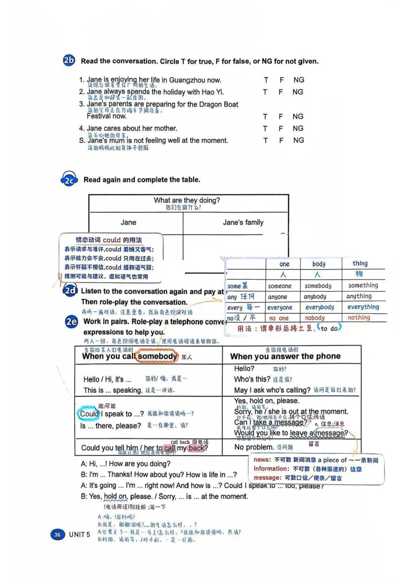 课堂笔记_新人教版7下英语学习资料包_6.课堂笔记