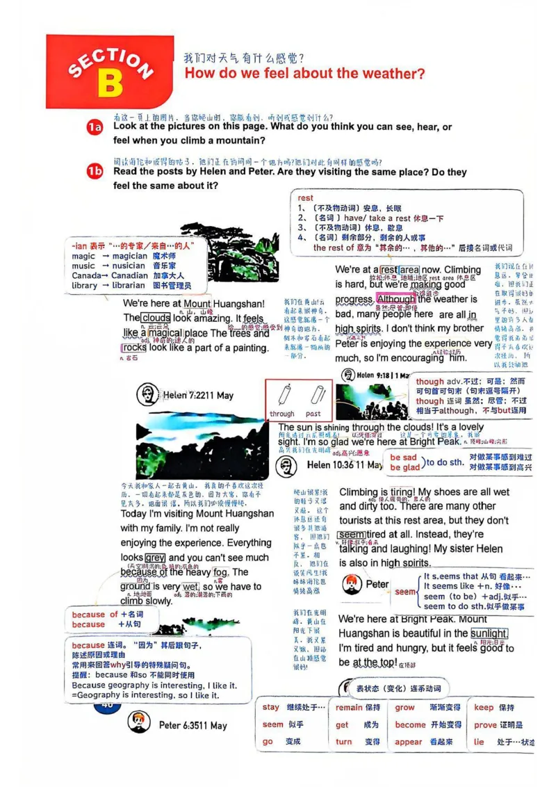 课堂笔记_新人教版7下英语学习资料包_6.课堂笔记