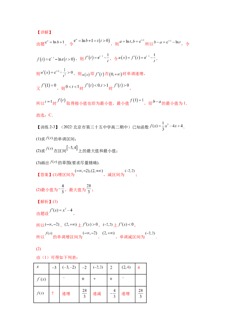 第11讲导数与函数的极值、最值（解析）-2023年高考一轮复习精讲精练必备_2.2025数学总复习_2023年新高考资料_一轮复习_2023年高考数学一轮复习精讲精练（新高考专用）