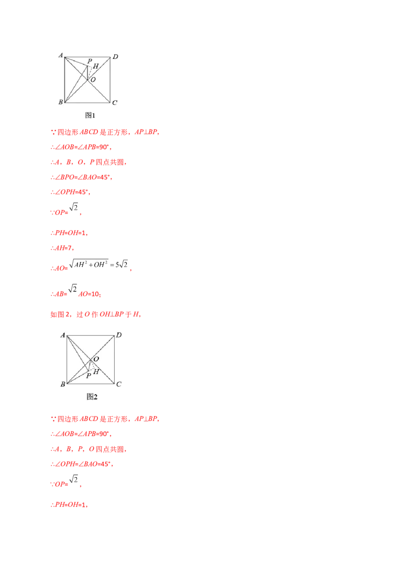 专题24.45几何模型专题（四点共圆）-（人教版）_初中数学_九年级数学上册（人教版）_专题突破练习-V4_2024版