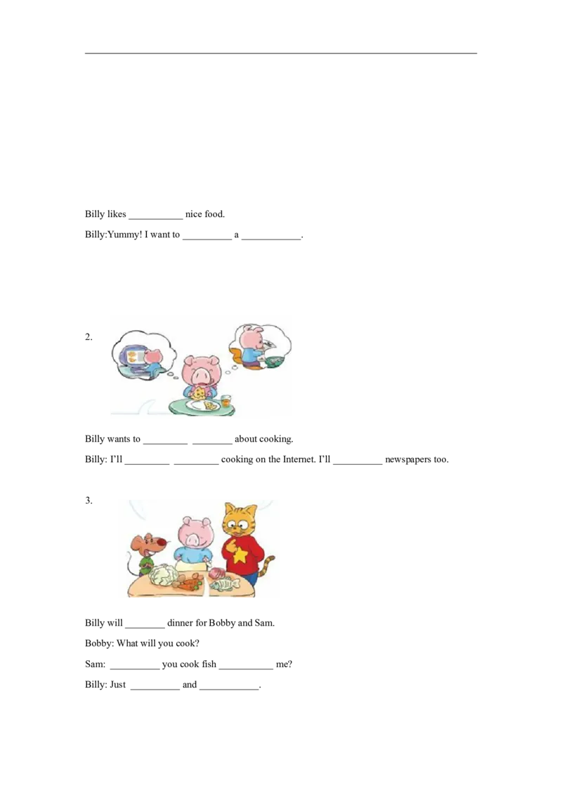 精品Unit6Cartoontime（练习及解析）-译林版（三起）-六年级英语下册_同步练习_课时练习_同步练习第1套（40份）