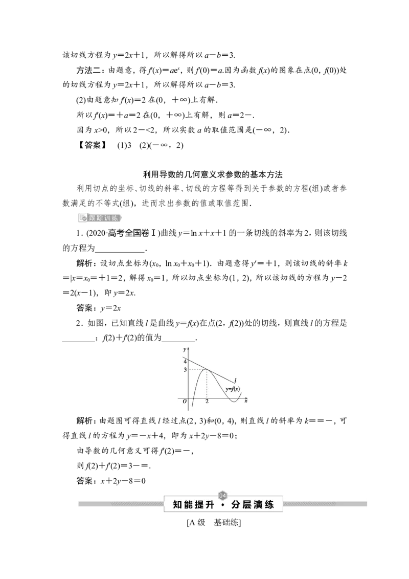 第1讲　变化率与导数、导数的计算_2.2025数学总复习_2023年新高考资料_一轮复习_2023新高考一轮复习讲义+课件_2023年高考数学一轮复习讲义（新高考）_赠补充习题库