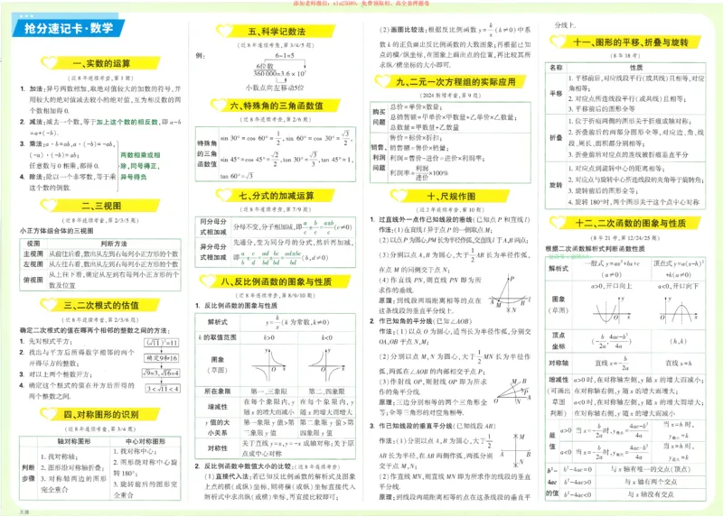 2025《万唯中考&bull;天津定心卷》速记笔记7科合订_初中资料合集_万唯2025版万唯中考《定心卷》全国地方版实时更新（已更11省）_2025万唯中考《定心卷》7科（天津）